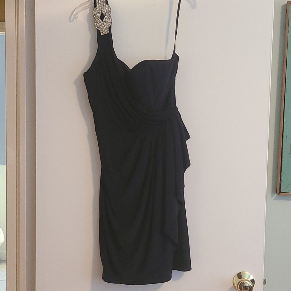 Xscape navy short dress